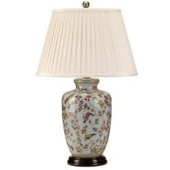 Tischlampe Keramik rund 65cm wohnlich OSENNE