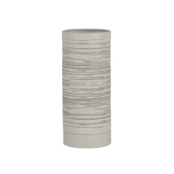 Tischlampe klein E14 20 cm Ø 8,5 cm Weiß Metall Modern