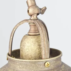 Tischlampe Messing in Antik Bronze