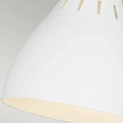 Tischlampe Metall 63,5 cm in Messing Weiß E27 Retro