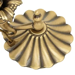 Tischlampe Putti aus Echt-Messing Antik Premium