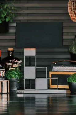 Tischlampe Schwarz Kupfer 55,5 cm Metall Stoff E27