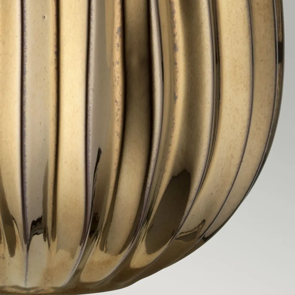 Tischlampe Weiß Bronze E27 55 cm Stoff Keramik