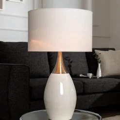 Tischleuchte Ø30cm Klassisch elegant