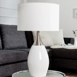 Tischleuchte Ø30cm Klassisch elegant