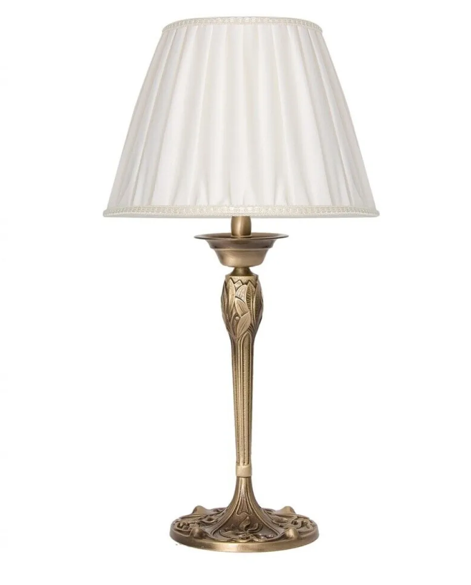 Tischleuchte E14 Simona Weiß