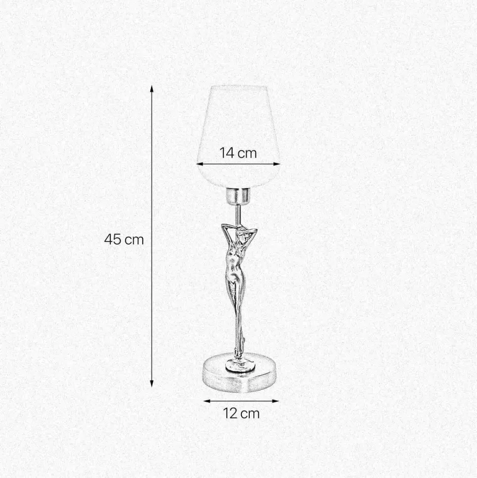 Tischleuchte Glas Echt-Messing Handarbeit Klassisch
