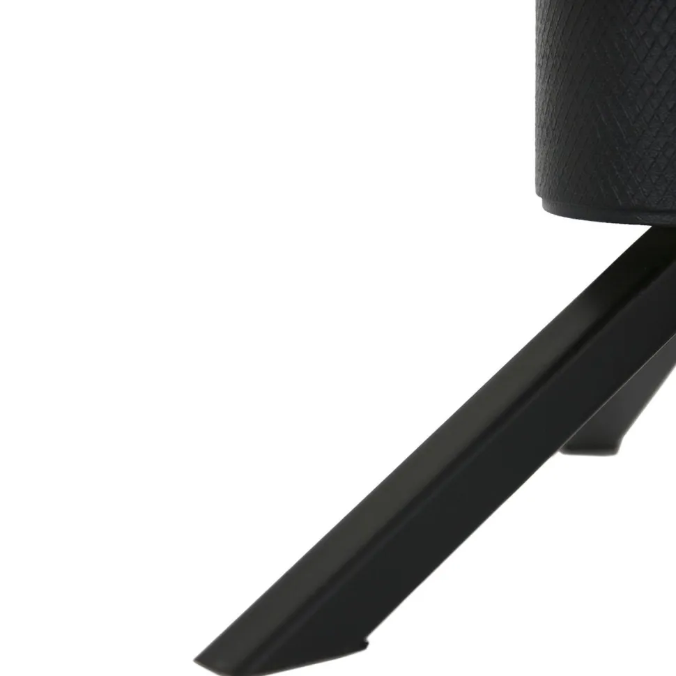 Tischleuchte Glasschirm in Rauchgrau E27 28 cm stilvoll