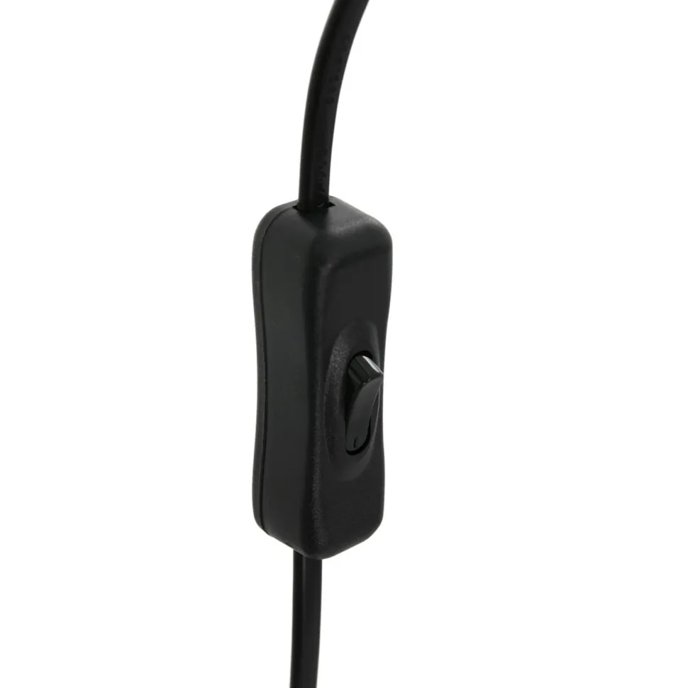 Tischleuchte Glasschirm in Rauchgrau E27 28 cm stilvoll