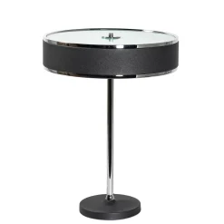 Tischleuchte in Graphit Ø35cm H:47cm Lampe LORSAN