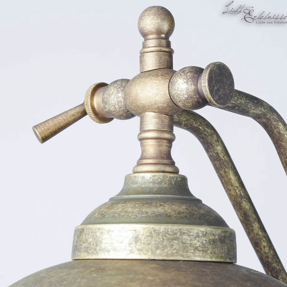 Tischleuchte Maritim Bronze Antik