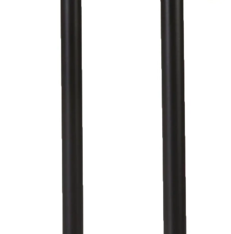 Tischleuchte Metall 45 cm GU10 Schwarz verstellbar