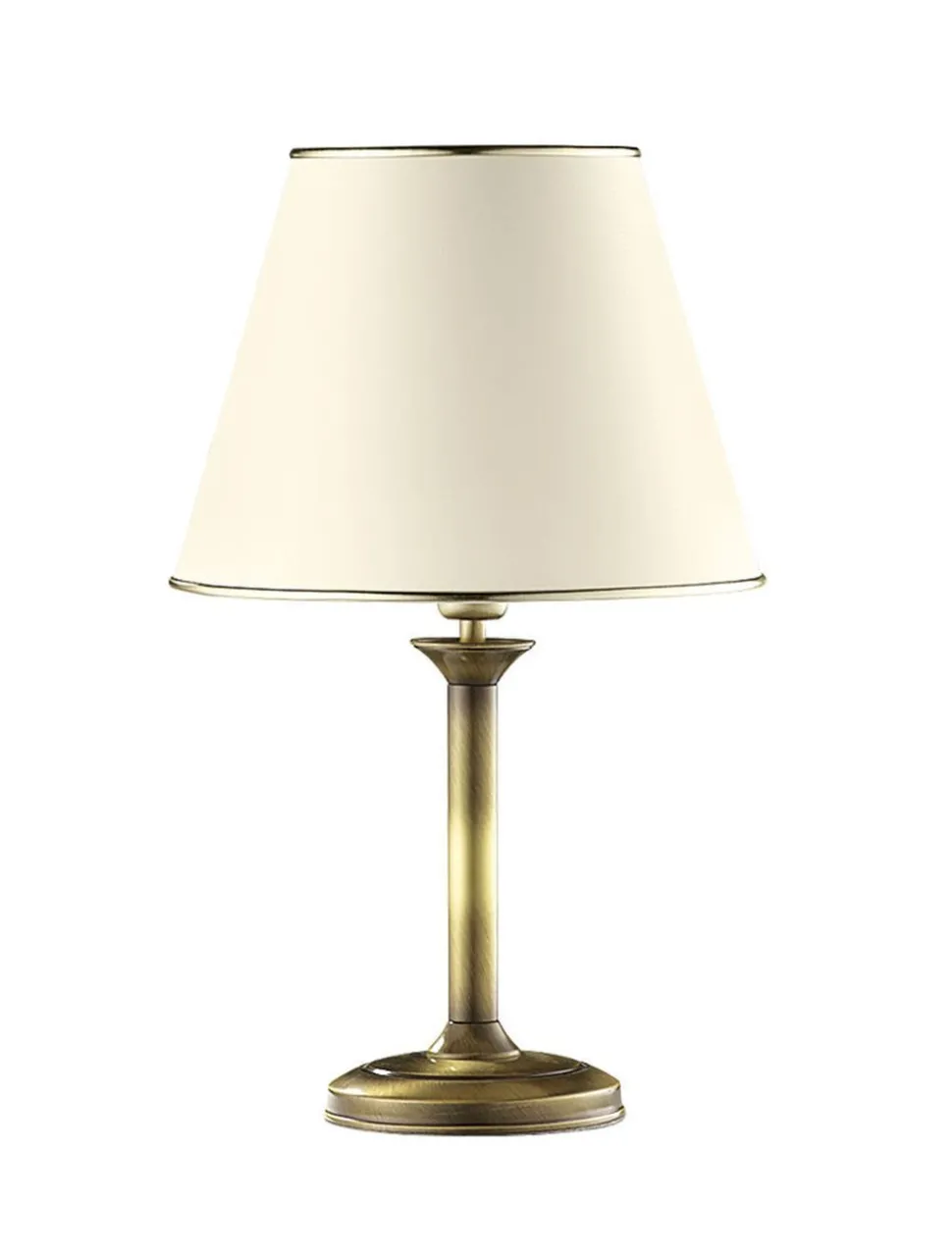 Tischleuchte PENELO in Messing Antik Lampe H:44cm