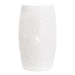 Tischleuchte Weiß 26 cm hoch E27 Metall GITTE