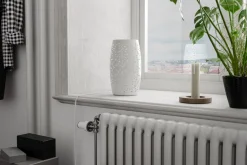 Tischleuchte Weiß 26 cm hoch E27 Metall GITTE