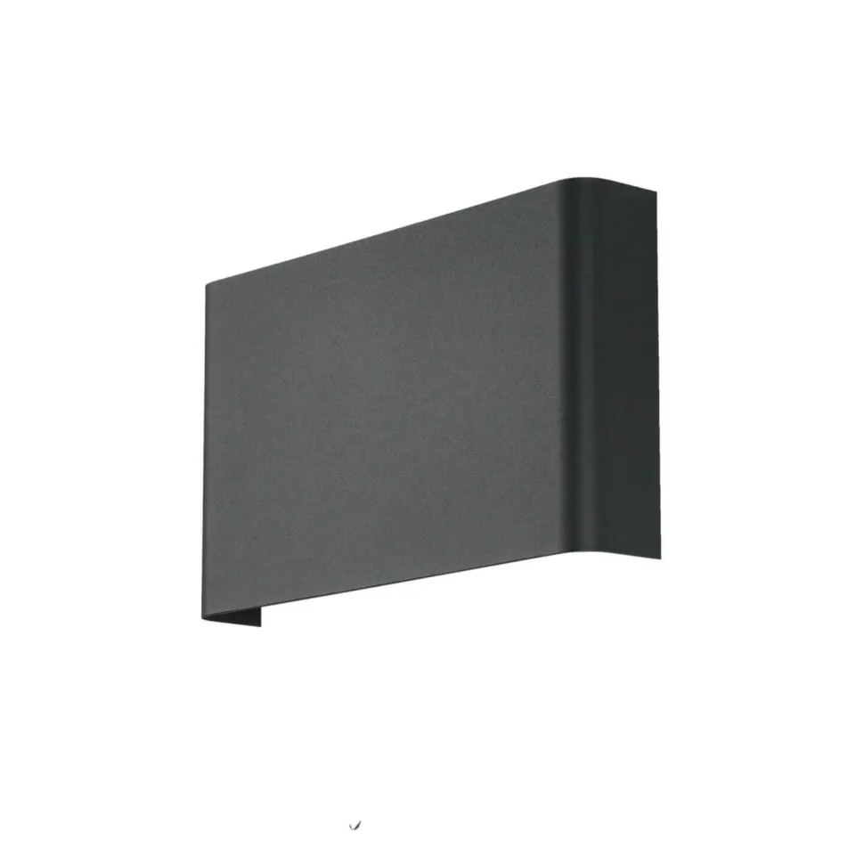 Up- & Down Wandleuchte HAGA in Graphit 2-flmg