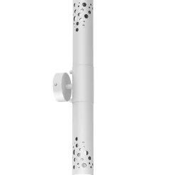 Up & Down Wandleuchte Metall GU10 Weiß Chrom 2-flammig