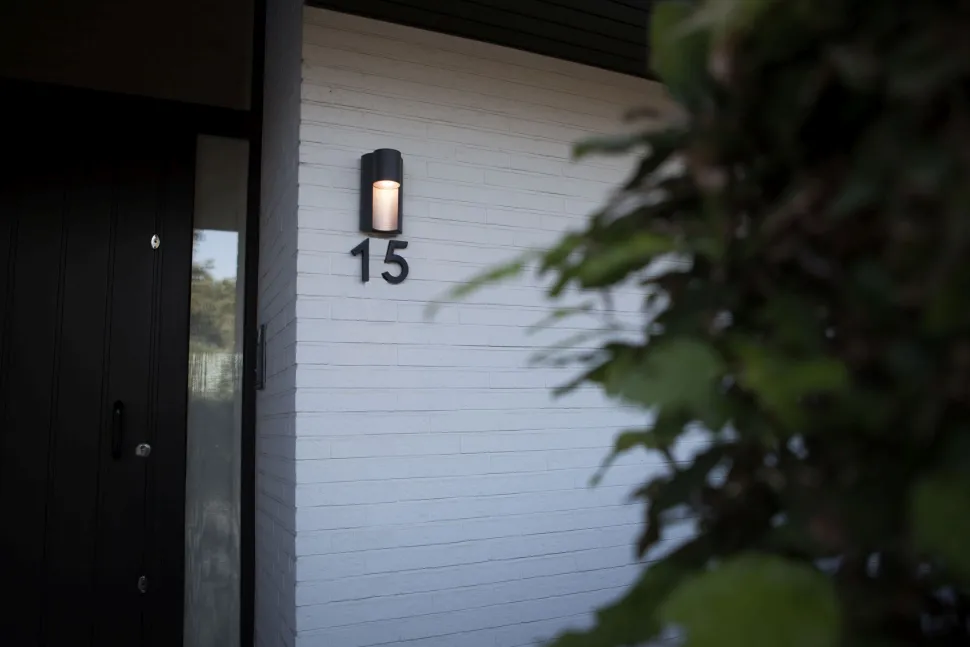 Up Down Außenleuchte Aluminium H:22 cm IP54 GU10 Wand