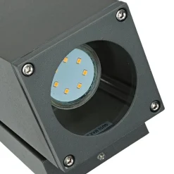 Up Down Außenleuchte Anthrazit Aluminium IP54