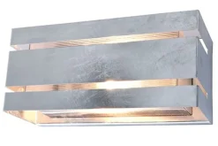 Up Down Außenleuchte Metall in Zink 25 cm IP54 GU10