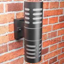 Up Down Strahler anthrazit Wandleuchte MEKONG 2x E27