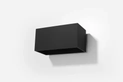 Up Down Wandlampe GEO Schwarz B:20cm 2x G9 Flur