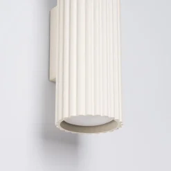 Up Down Wandlampe H: 30 cm Creme GU10 2-flammig länglich