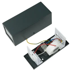 Up Down Wandleuchte Anthrazit LED 3000K IP44