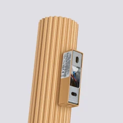 Up Down Wandstrahler H: 30 cm in Gold GU10 2-flammig Modern