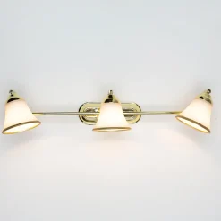 Verstellbare Badezimmerleuchte Wand in Gold GRANDO