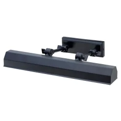 Verstellbare Bilderleuchte Wand in Schwarz 40cm