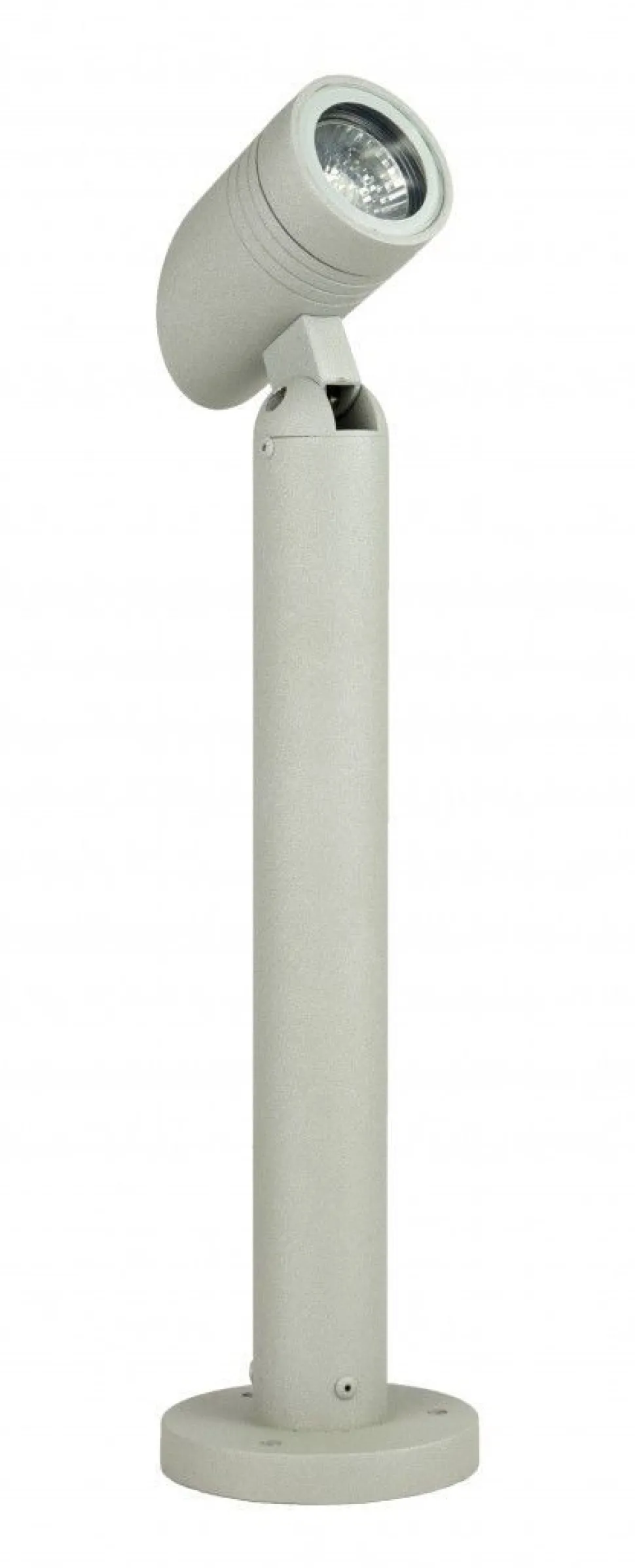 Verstellbare Gartenleuchte 45cm GU10 in Silber