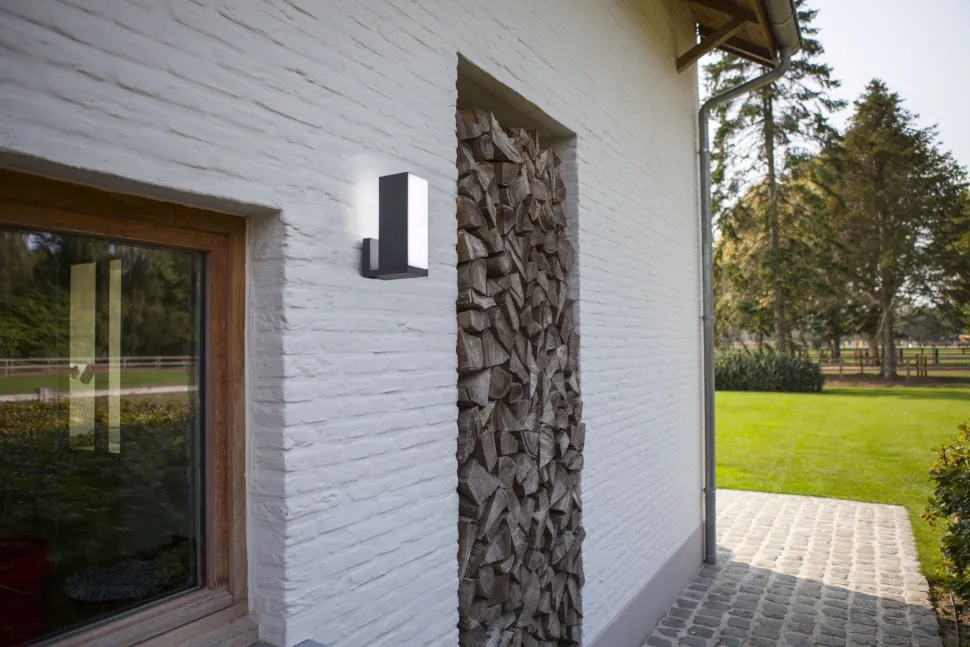 Verstellbare LED Außenwandlampe RGB IP54 15 W dimmbar