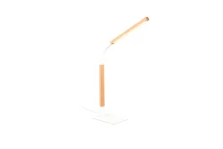 Verstellbare LED Tischlampe dimmbar Metall Weiß 7 W