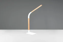 Verstellbare LED Tischlampe dimmbar Metall Weiß 7 W