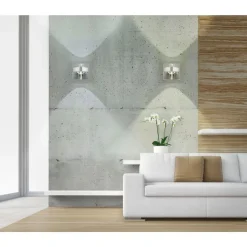 Verstellbare LED Wandspot in Stahl RGB dimmbar T:16 cm