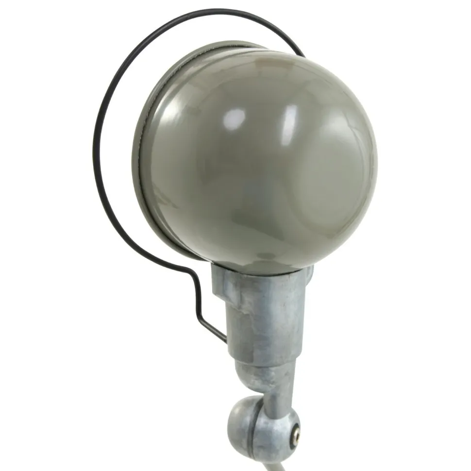 Verstellbare Tischleuchte Metall in Grün Silber 68 cm