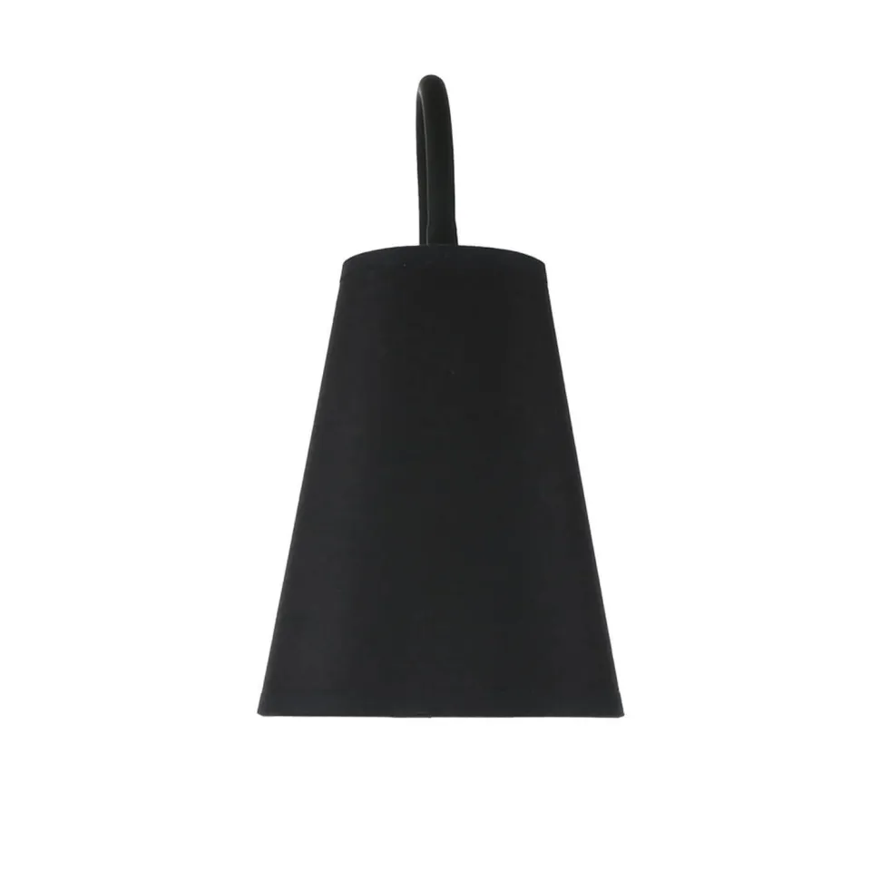 Verstellbare Wandlampe Schwarz Gold Metall E27