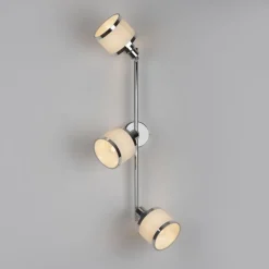 Verstellbarer Deckenspot Chrom 3-flammig E14 blendarm