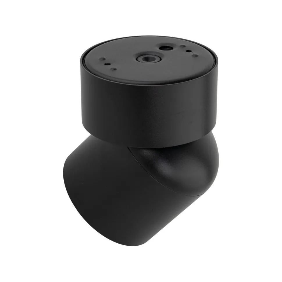 Verstellbarer Deckenstrahler Schwarz Metall GU10 IP65