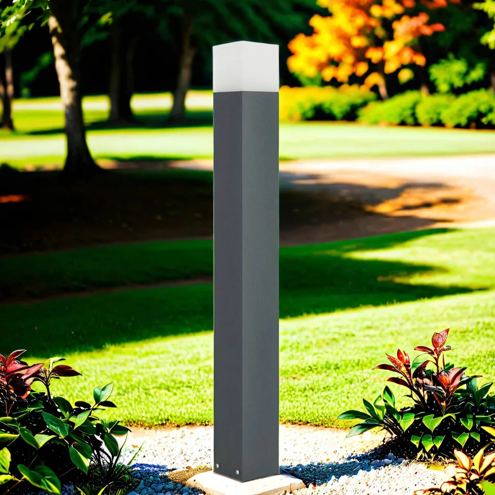 Vielseitige Gartenleuchte AWERNE Anthrazit Modern