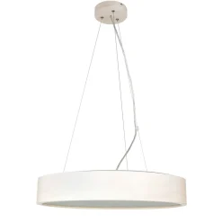 Vielseitige Pendelleuchte ARBARO Holz rund Esstisch