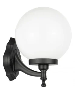 Vintage Außenlampe Wand Kugelschirm IP43 blendarm