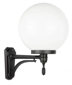 Vintage Außenleuchte Kugelschirm IP43 blendarm E27