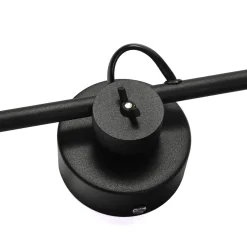 Vintage Deckenlampe Wohnzimmer Schwarz 2xE27 STICKS