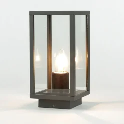 Vintage Gartenlampe Anthrazit IP43 KASSEL