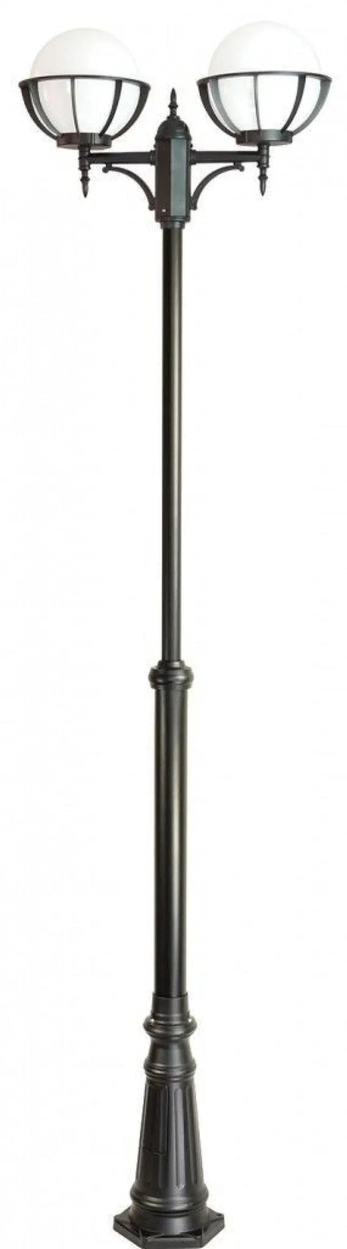 Vintage Kandelaber NINETTE Schwarz 185-285 cm 3x