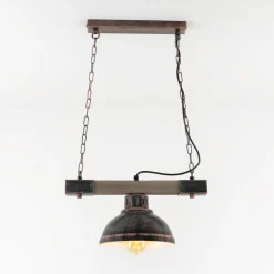 Vintage Lampe hängend HAKON Kupfer Antik Made in EU