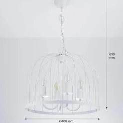 Vintage Pendelleuchte Hängeleuchte E14 SINGLE für die Küche