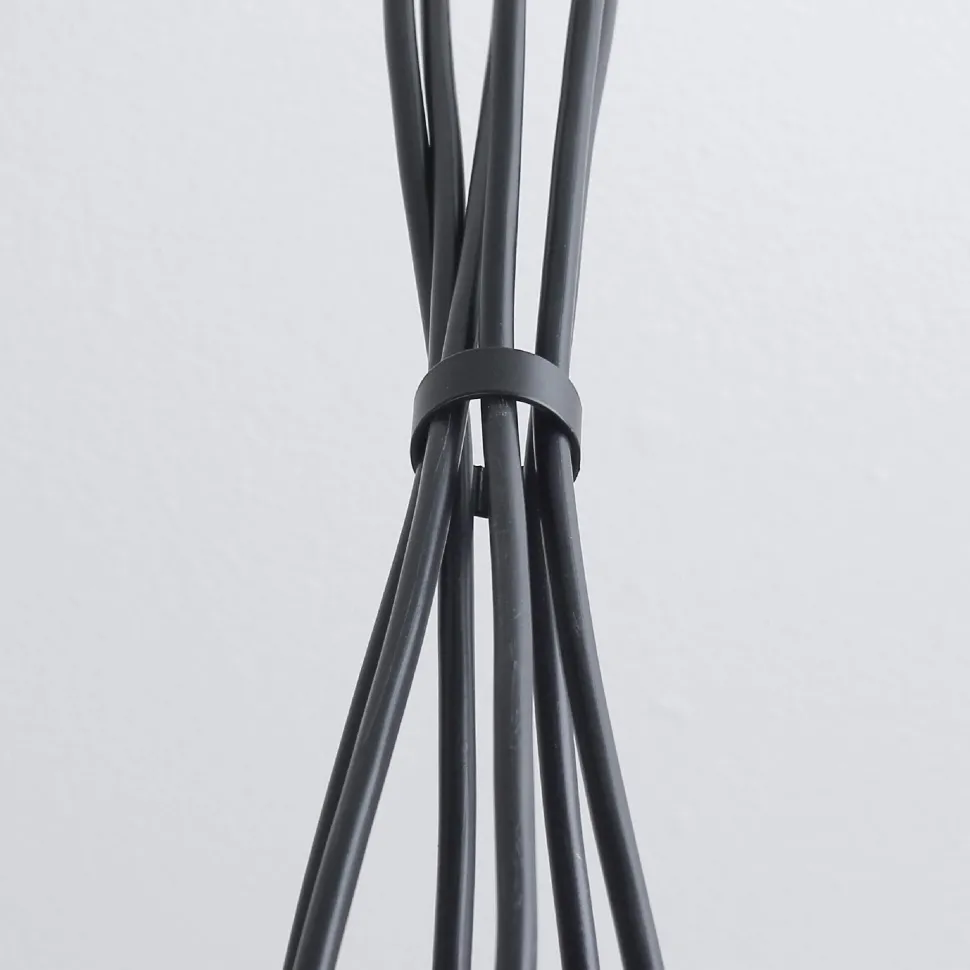 Vintage Pendelleuchte in Schwarz für die Küche